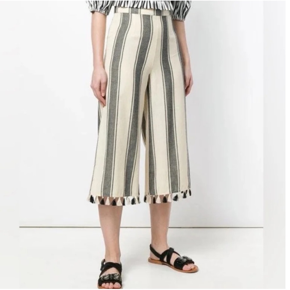 DODO BAR OR Baka Striped Pants In Black